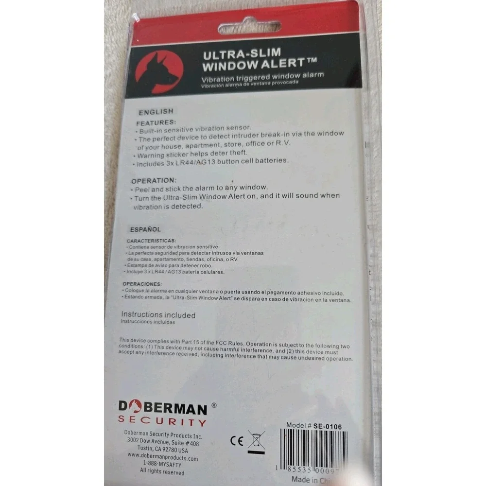 Doberman Security Your Personal Watchdog Open Package